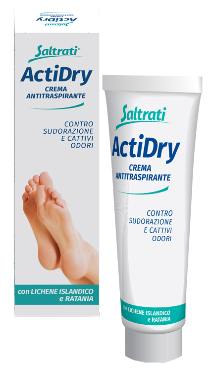 SALTRATI ACTIDRY CREMA ANTITRASPIRANTE 100 ML - pharmaonline24.it