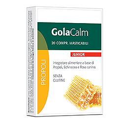 LABORATORIO DELLA FARMACIA GOLACALM JUNIOR 20 COMPRESSE MASTICABILI - pharmaonline24.it