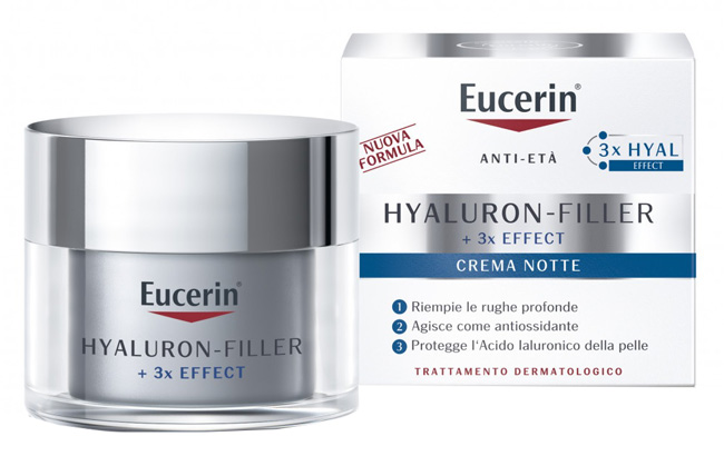 EUCERIN CREMA HYALURON-FILLER NOTTE 50 ML - pharmaonline24.it