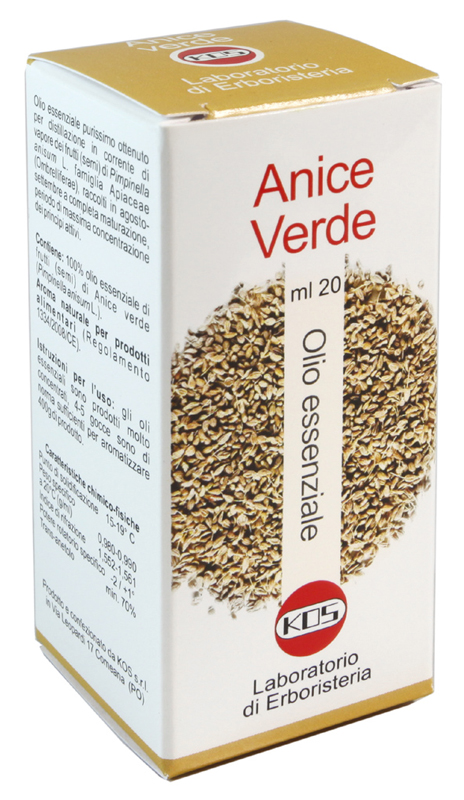 ANICE VERDE OLIO ESSENZIALE GOCCE 20 ML - pharmaonline24.it