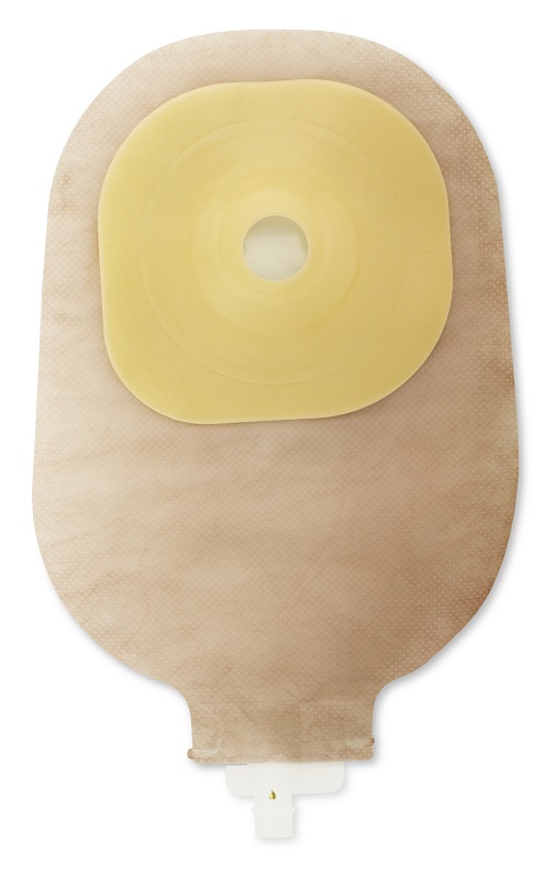 SACCA UROSTOMIA CONVESSA BARRIERA PROTETTIVA AUTOPORTANTE TRASPARENTE 20MM MIDI 350ML TNT IDROREPELLENTE 10 PEZZI+1 ADATTATORE+10 TAPPINI ESTERNI DI SICUREZZA - pharmaonline24.it