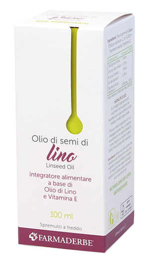 OLIO ALIMENTARE LINO SEMI 100 ML - pharmaonline24.it