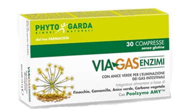 VIAGAS ENZIMI 30 COMPRESSE - pharmaonline24.it