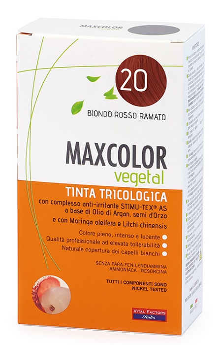 MAX COLOR VEGETAL 20 TINTURA 140 ML - pharmaonline24.it