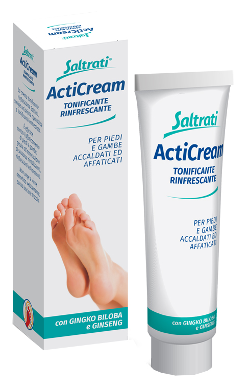 SALTRATI ACTICREAM TONIFICANTE RINFRESCANTE PER PIEDI E GAMBE 100 ML - pharmaonline24.it