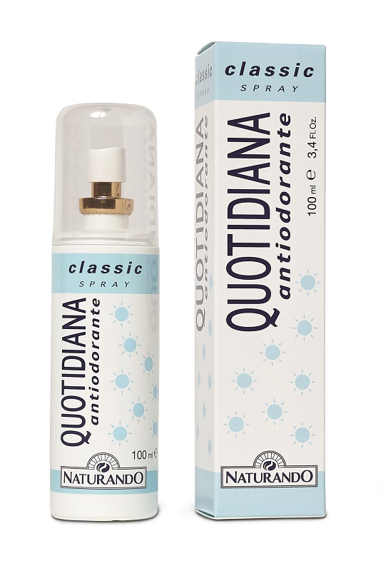 QUOTIDIANA ANTIODORANTE SPRAY CLASSIC 100 ML - pharmaonline24.it