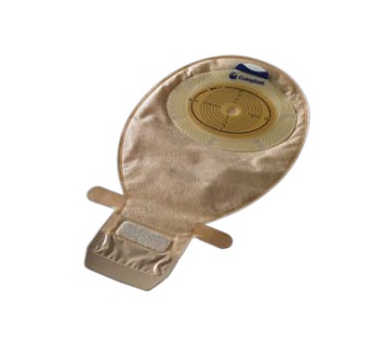 SACCA PER ILEOSTOMIA CON HIDE/AWAY APERTA RICOPERTA IN TESSUTO NON TESSUTO 35MM CHIUSURA CON VELCRO 30 PEZZI - pharmaonline24.it