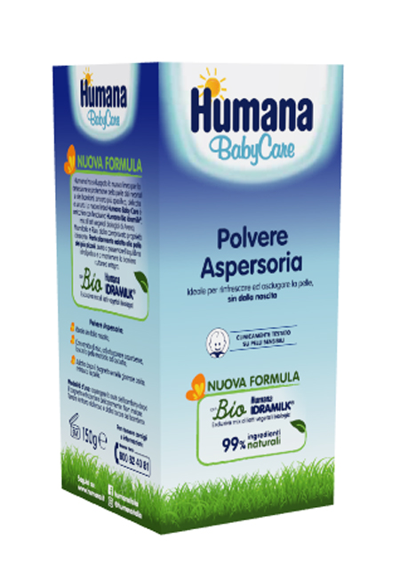 HUMANA BABY CARE POLVERE ASPERSORIA 150 G - pharmaonline24.it