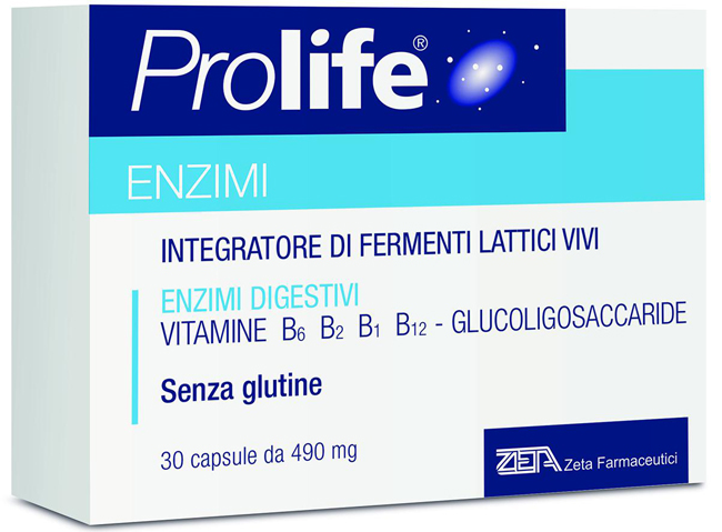 PROLIFE ENZIMI 30 CAPSULE - pharmaonline24.it