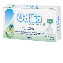 OCTILIA NATURAL GOCCE OCCHI IRRITATI E ARROSSATI 10 FLACONCINI MONODOSE 0,5 ML - pharmaonline24.it