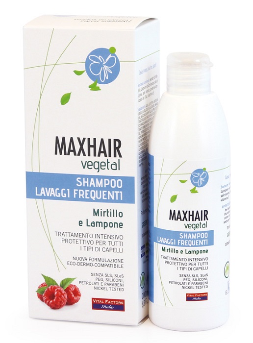MAXHAIR VEGETAL SHAMPOO LAVAGGI FREQUENTI 200 ML - pharmaonline24.it