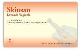 SKINSAN LAVANDA VAGINALE 4 FLACONI 140 ML + 4 CANNULE VAGINALI MONOUSO IN BLISTER - pharmaonline24.it