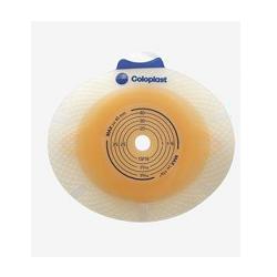 PLACCA PER ILEOSTOMIA E COLOSTOMIA SISTEMA A 2 PEZZI SENSURA CLICK FORO 35MM FLANGIA 50MM 5 PEZZI - pharmaonline24.it