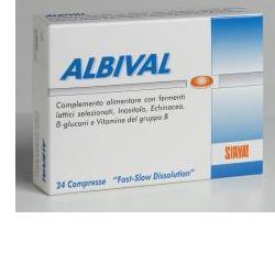 ALBIVAL PROBIOTICO 24 COMPRESSE - pharmaonline24.it