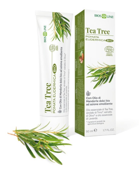 BIOSLINE TEA TREE POMATA EUDERMICA CERT ECOCERT 50 ML - pharmaonline24.it