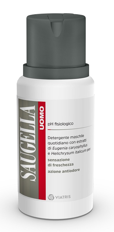 SAUGELLA UOMO PH FISIOLOGICO DETERGENTE MASCHILE 200 ML - pharmaonline24.it