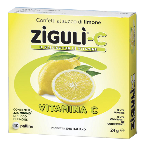 ZIGULI C LIMONE 40 CONFETTI 24 G - pharmaonline24.it