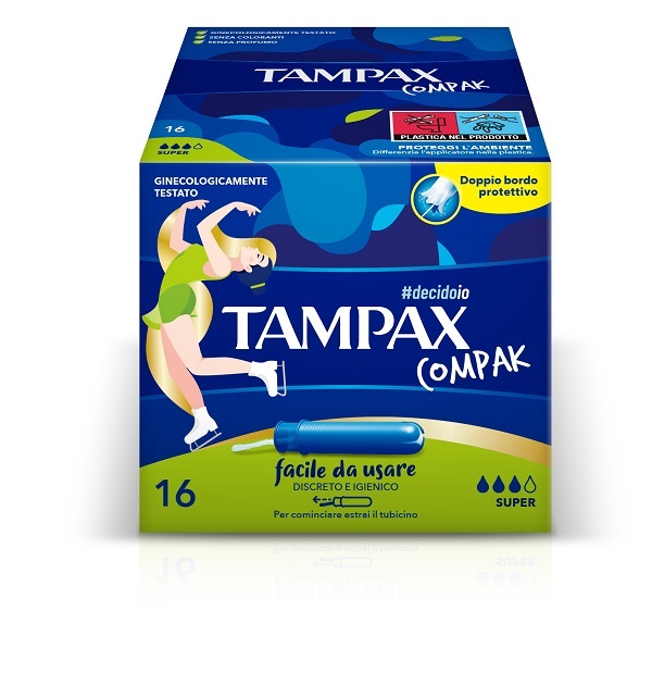 TAMPAX COMPAK SUPER 16 PEZZI - pharmaonline24.it