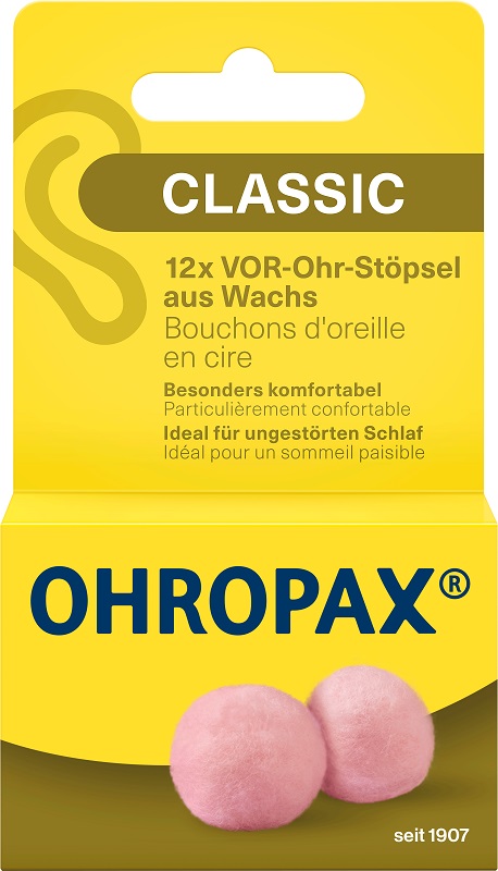 OHROPAX TAPPI AURICOLARI CERA 12 PEZZI - pharmaonline24.it