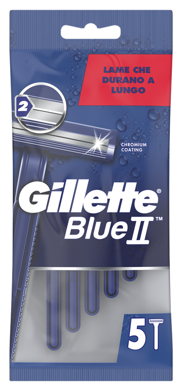 RASOIO GILLETTE BLUE II STANDARD 6 X 20 X 5 - pharmaonline24.it