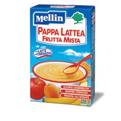 MELLIN PAPPA LATTE FRUTTA 250 G NUOVO FORMATO - pharmaonline24.it