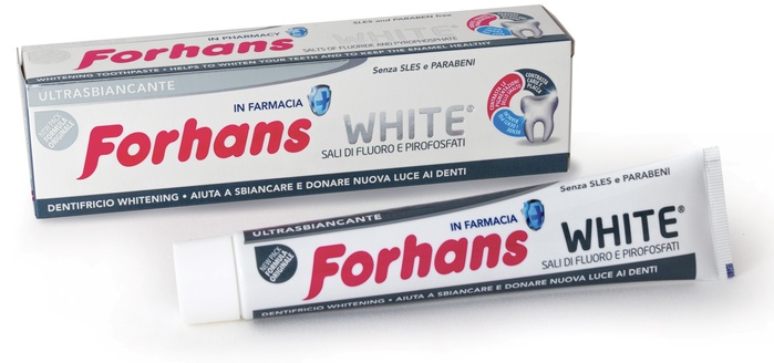 FORHANS SP WHITE DENTIF 75ML - pharmaonline24.it