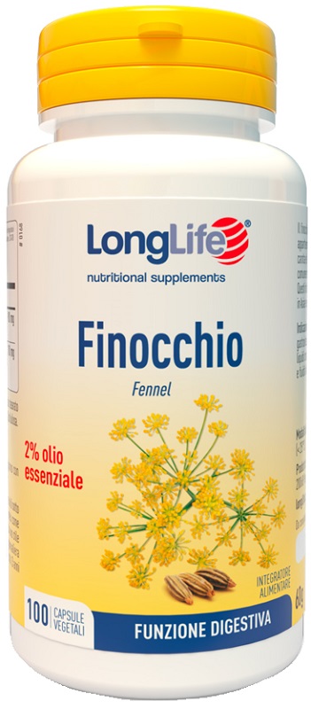 LONGLIFE FINOCCHIO 1% 100 CAPSULE VEGETALI - pharmaonline24.it