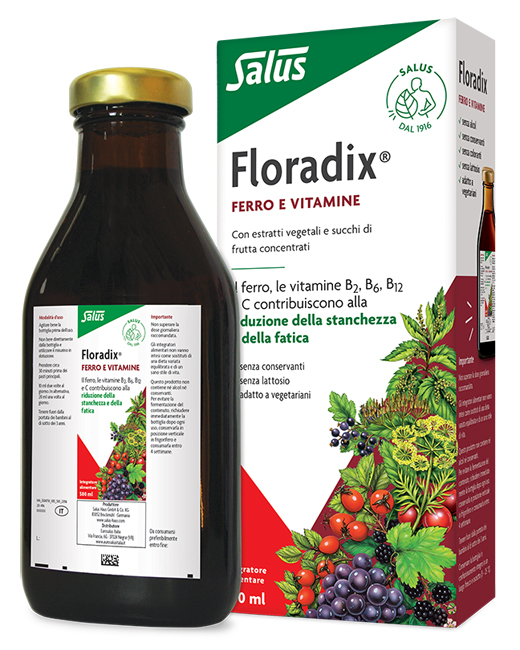 FLORADIX FERRO E VITAMINE 500 ML - pharmaonline24.it