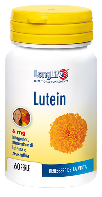 LONGLIFE LUTEIN 60 PERLE DI GELATINA DA 400 MG - pharmaonline24.it