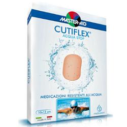 MEDICAZIONE AUTOADESIVA TRASPARENTE IMPERMEABILE MASTER-AID CUTIFLEXMED 10X6 CM 5 PEZZI - pharmaonline24.it