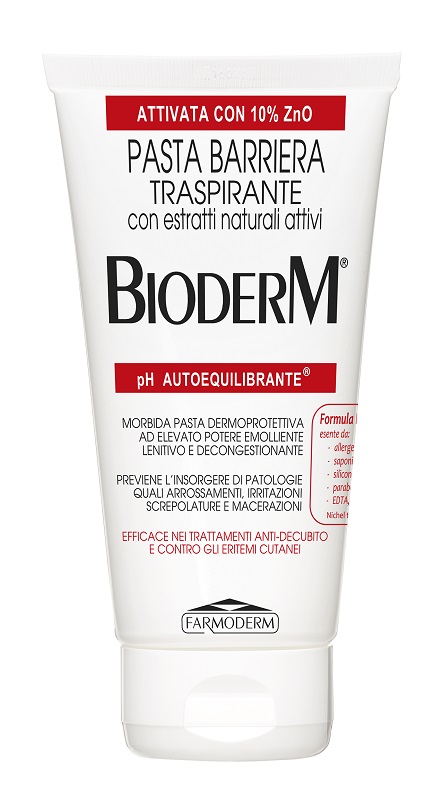 BIODERM PASTA BARRIERA TRASPIRANTE PH AUTOEQUILIBRANTE 150 ML - pharmaonline24.it