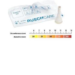 CATETERE ESTERNO RUECCO TIPO CONDOM IN LATTICE SINTETICO WIRUPREN CON SISTEMA DI RACCORDO 30MM 30 PEZZI - pharmaonline24.it