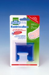 RADDRIZZA ALLUCE IN GEL DI SILICONE BIANCO SEMITRASPARENTE SAGOMATA PER PROTEGGERE E RIALLINEARE L'ALLUCE EVITANDO LO SFREGAMENTO FRA IL PRIMO E IL SECONDO DITO IGIENEPIEDE 1 PEZZO - pharmaonline24.it