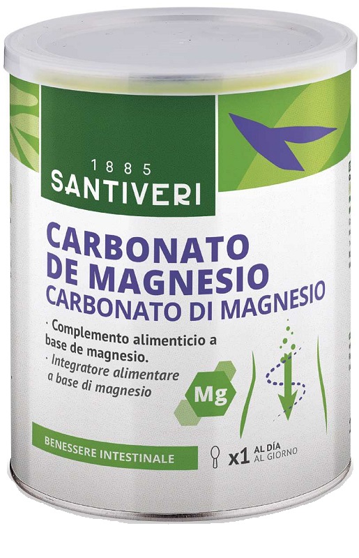 CARBONATO MAGNESIO 110 G SANTIVERI - pharmaonline24.it