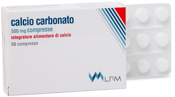 CALCIO CARBONATO 60 COMPRESSE - pharmaonline24.it