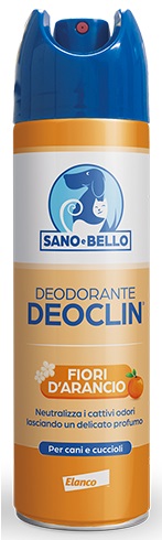 SANO E BELLO DEODORANTE DEOCLIN FIORI D'ARANCIO 250 ML - pharmaonline24.it