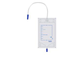 SACCA DI DRENAGGIO DA GAMBA PER INCONTINENZA TUBO 10 CM 10 PEZZI - pharmaonline24.it