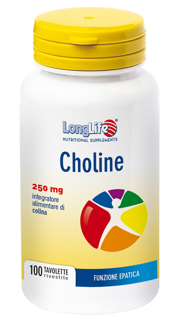 LONGLIFE CHOLINE 100 TAVOLETTE RIVESTITE - pharmaonline24.it