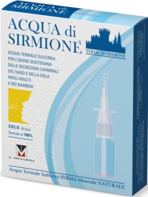 ACQUA SIRMIONE MINERALE NATURALE 6 FIALE 15 ML - pharmaonline24.it