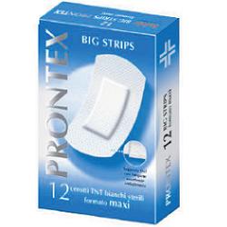 CEROTTO PRONTEX BIG STRIPS ASTUCCIO DA 12 PEZZI FORMATO MAXI - pharmaonline24.it