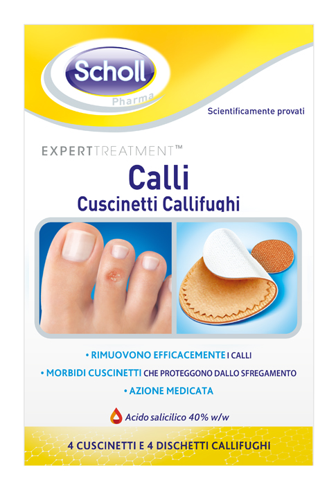 CEROTTO CALLIFUGO CALLI DURI 4 CEROTTI + 4 DISCHETTI - pharmaonline24.it