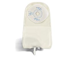 SACCA UROSTOMIA TRASPARENTE PRETAGLIATA MONO PEZZO CON BARRIERA PROTETTIVA IN STOMAHESIVE E VALVOLA ANTIREFLUSSO URODRESS 45MM 10 PEZZI - pharmaonline24.it