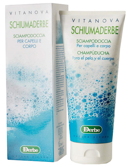 SCHIUMADERBE SCIAMPODOCCIA PER CAPELLI E CORPO 200 ML - pharmaonline24.it