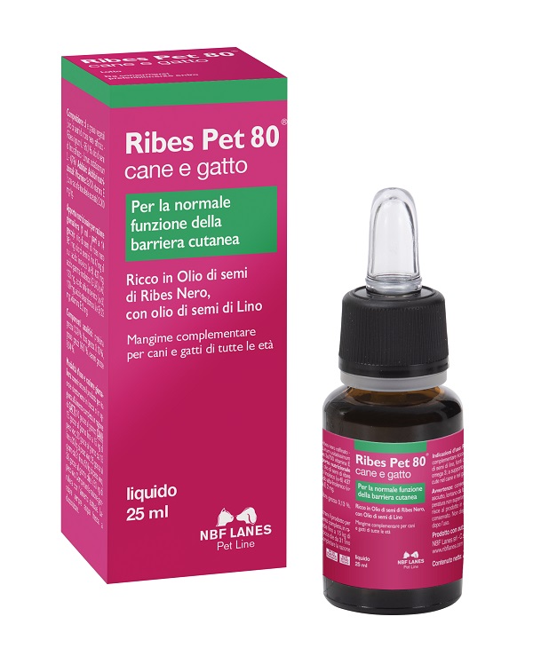 RIBES PET 80 GOCCE OLIO 25 ML CON CONTAGOCCE - pharmaonline24.it