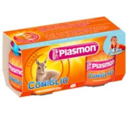PLASMON OMOGENEIZZATO CONIGLIO 80 G X 2 PEZZI - pharmaonline24.it