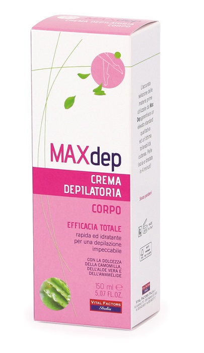 MAX DEP CREMA DEPILATORIA CORPO 150 ML - pharmaonline24.it