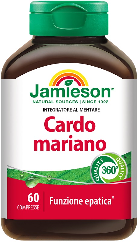JAMIESON CARDO MARIANO MILK THIST 60 COMPRESSE - pharmaonline24.it