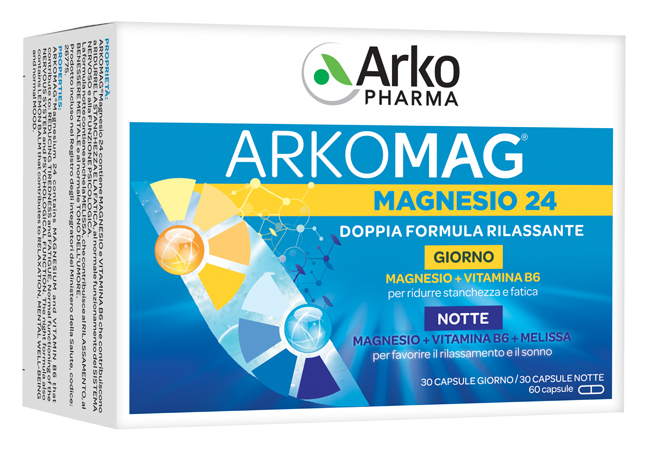 MAGNESIO 24 60 CAPSULE - pharmaonline24.it