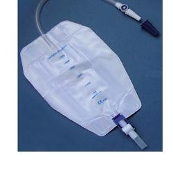 SACCA RACCOGLI URINA DA GAMBA PER INCONTINENZA 3 CAMERE COMFORT 500 ML A BASSO PROFILO IN PVC LATO RIVESTITO TNT CON TUBO DIRITTO 45 CM SENZA PUNTO DI PRELIEVO 8 PEZZI - pharmaonline24.it