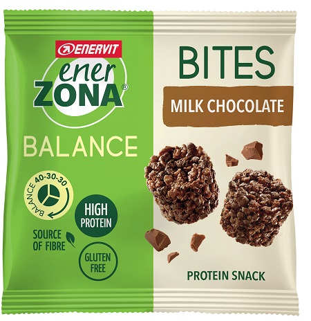 ENERZONA BITES MILK CHOCOLATE 1 BUSTINA - pharmaonline24.it